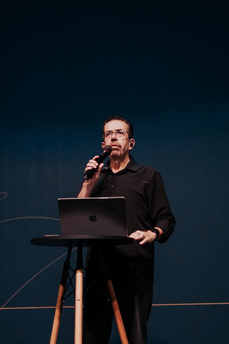 Pregação no culto da Central do Barreiro